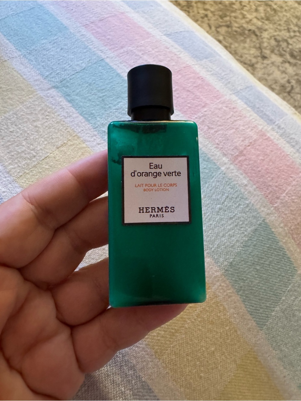 Hermès Eau d'orange verte Body Lotion - Green Mini Bottle
